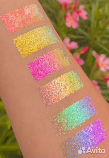 Пигменты хамелеоны, косметика под заказ