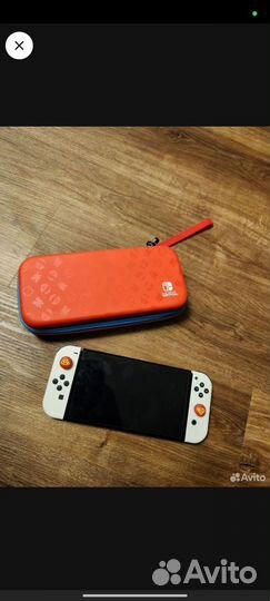 Nintendo switch oled прошитая 128гб