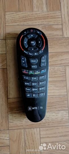 Пульт для тв приставки МТС