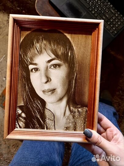 Выжигание портретов на дереве