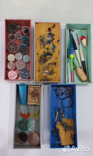 Рыболовная снасть. Крючки,мормышки и т.д. СССР