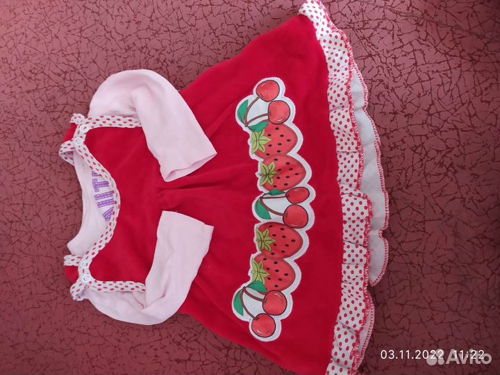 Комплект для девочки 68 р