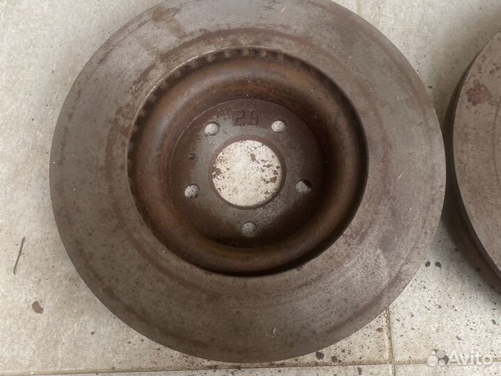 Тормозные диски audi a4 b9 2017 г.в