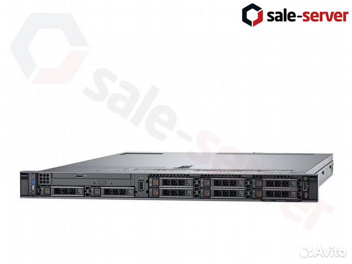 Сервер dell R640 2xGold 6142 6x64GB 2400T 2x750W