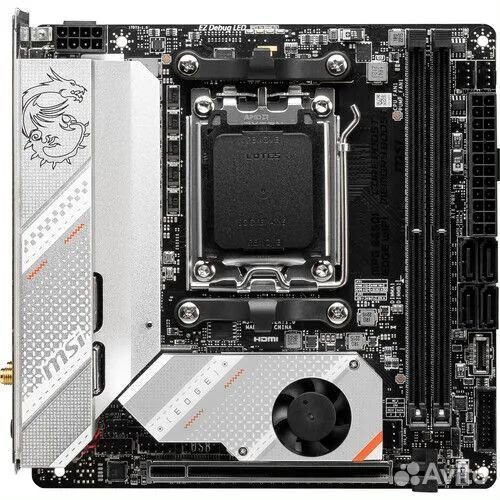 Msi MPG B650I edge wifi AM5 ITX New Гарантия