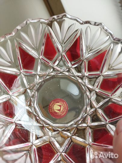 Ваза, хрусталь