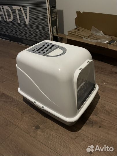 Закрытый лоток для кошек большой