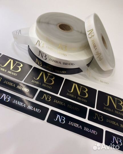 Наклейки с логотипом