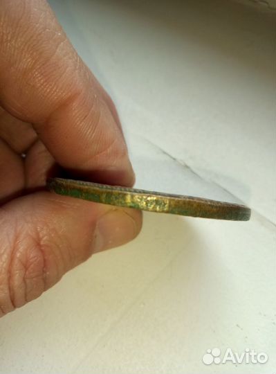 Монета 1 оре Швеция 1638 г