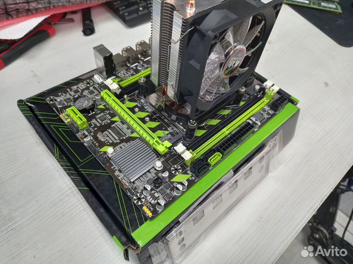 Связка 12 ядер E5-2620 2,50 Tb+мать X79+куллер