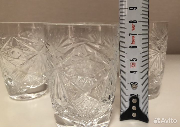 Хрусталь Фужеры Стопки Рюмки Кружки Шкатулка СССР