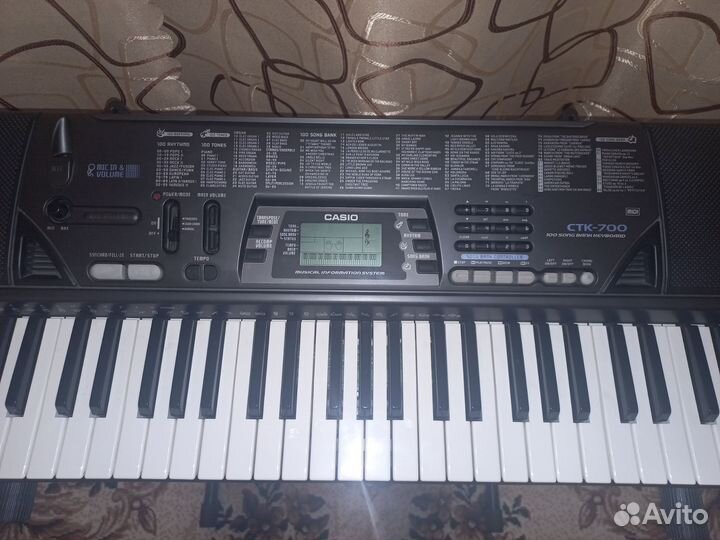 Синтезатор casio ctk 700