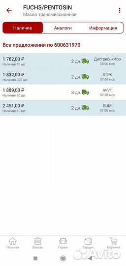 Масло трансмиссионное dexron 6