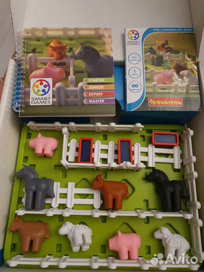 Игра головоломка Умный фермер Бондибон