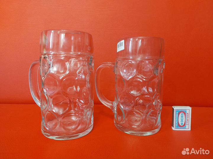 Суперкружки для пива Окторберфест 1литр, новые