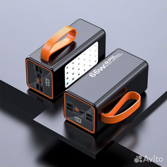 Портативный аккумулятор 66W PD 60.000 mAh