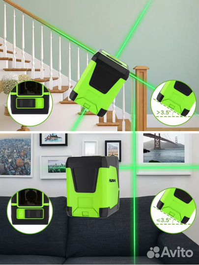 Лазерный уровень новый