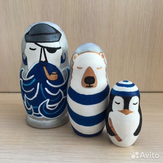 Матрешка деревянная