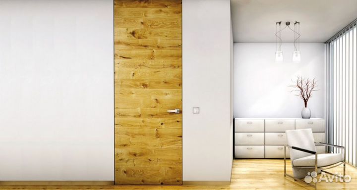 Межкомнатные двери скрытого монтажа эмаль