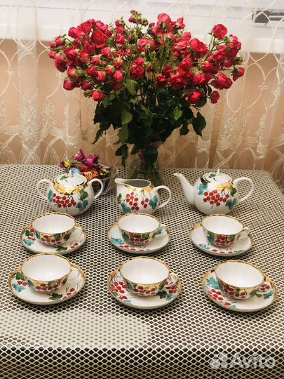 3 Чайных сервиза фарфор СССР