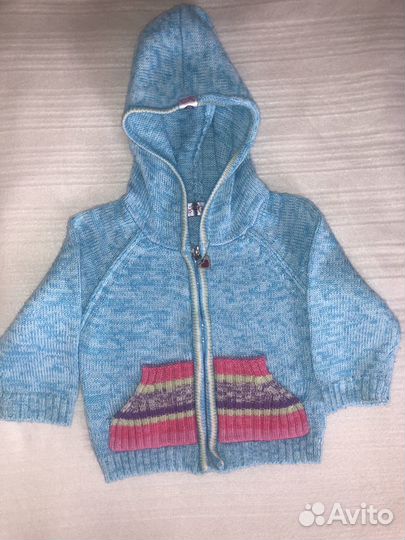 Джемпер для девочки 6-12 мес. Новый