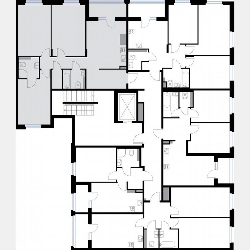 3-к. квартира, 85,9 м², 3/3 эт.