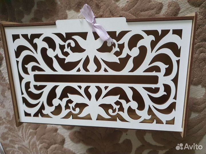 Свадебный сундук для денег