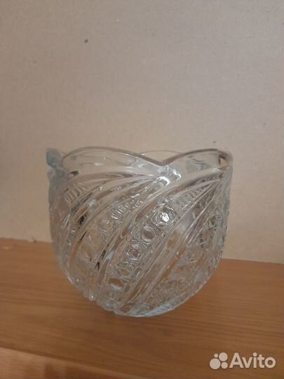 Салатник хрусталь