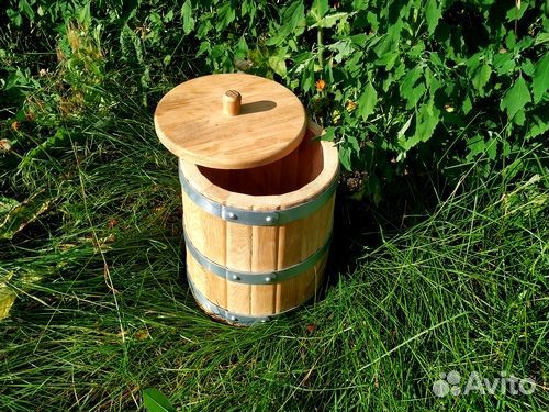 Кадка дубовая