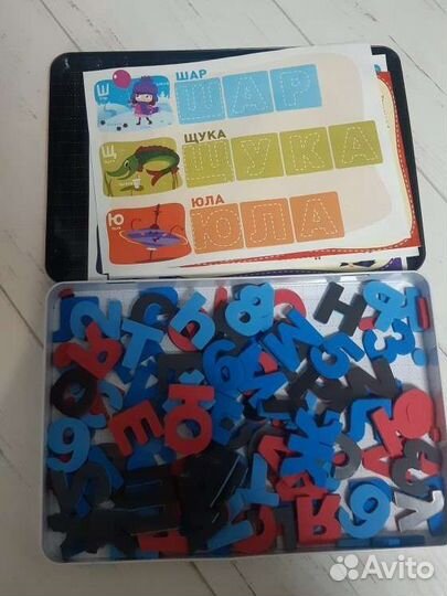 Игровой набор мягкие буквы и цифры