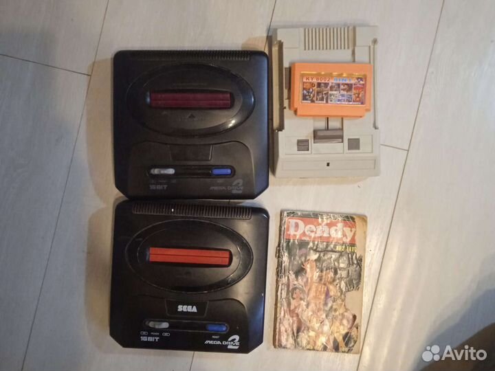 Игровая приставка sega mega drive 2