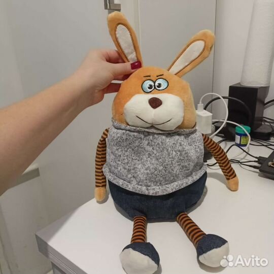 Мягкая игрушка зайка