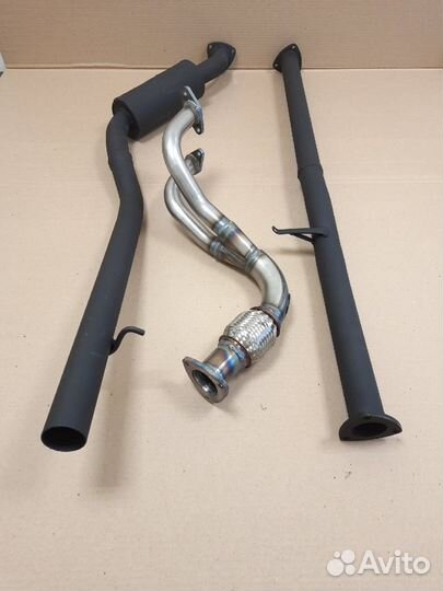 Спортивная выхлопная система на Ока