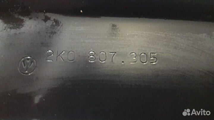 Усилитель заднего бампера caddy 3