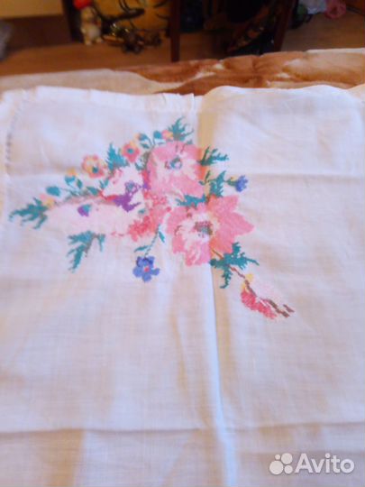 Старинная вышивка крестом 50 годы