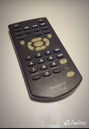 Пульт для автомагнитолы sony