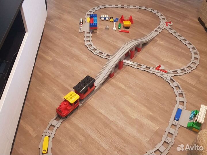 Lego duplo железная дорога
