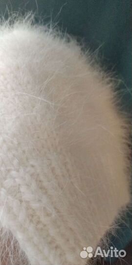 Шапочка из пуха норки