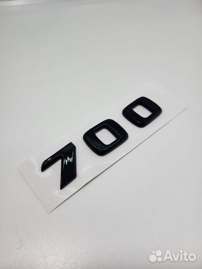 Эмблема надпись цифры шильдик 700 для Mercedes