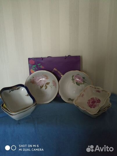 Салатники фарфоровые СССР