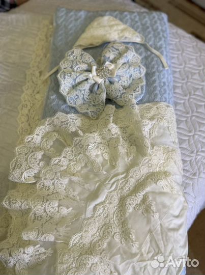 Конверт плед на выписку