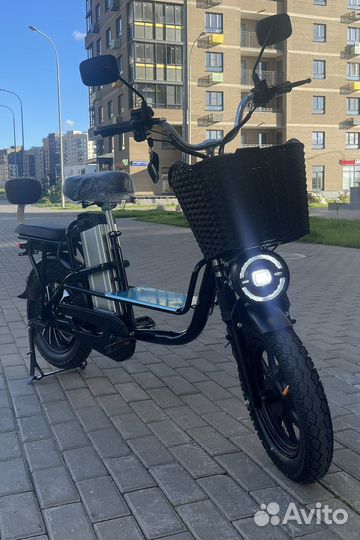 Электровелосипед колхозник monster 60v20ah