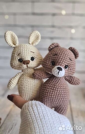 Вязанные игрушки ручной работы