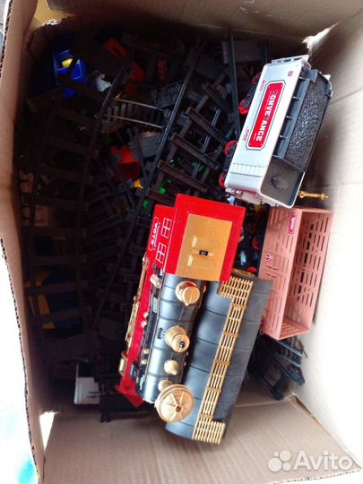 Железная дорога и конструктор