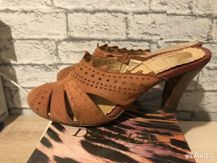 Сабо женские натуральная кожа 37р