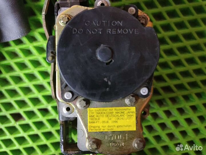 Ремень безопасности левый mitsubishi galant 8 EA2A