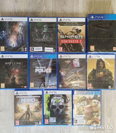 Видеоигры новые для PS5 и PS4