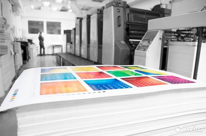 Печать на любых материалах, Типография