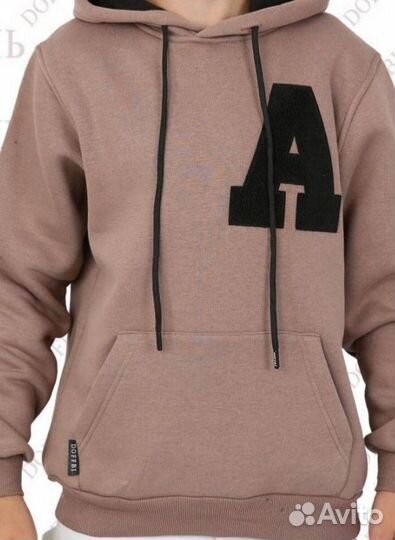 Толстовка с капюшоном тёплая