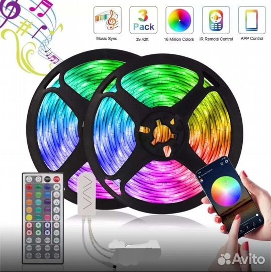 Лента светодиодная 5м